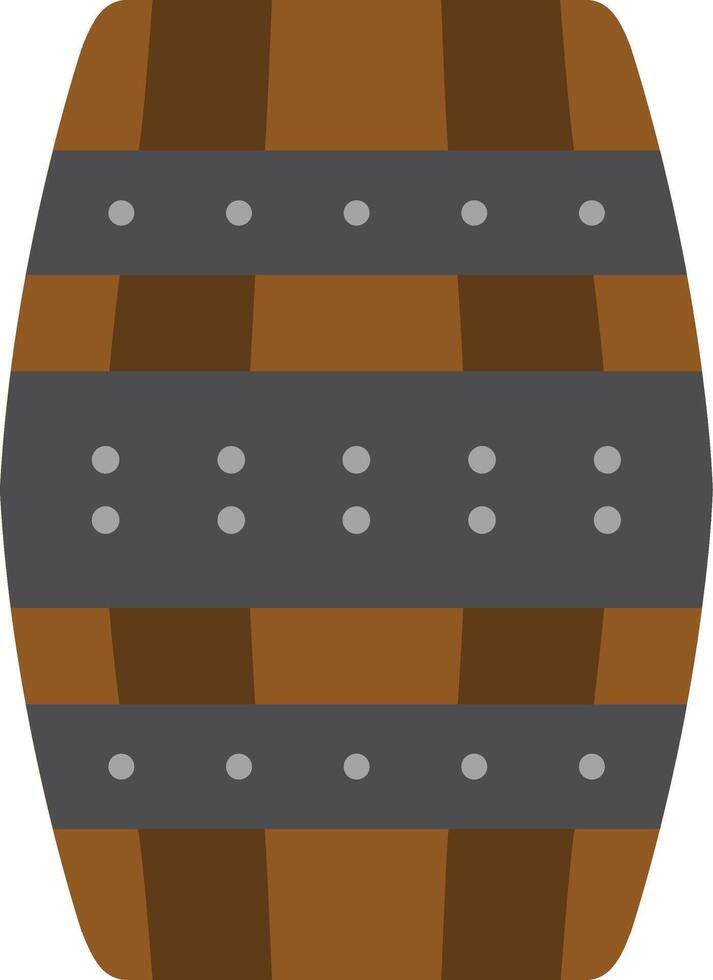 Barrel Flat Icon vector