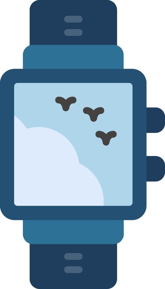 Smartwatch Flat Icon vector