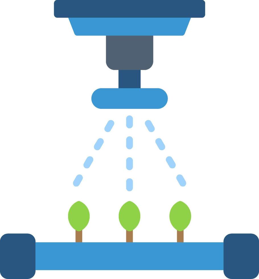 Sprinkler Flat Icon vector