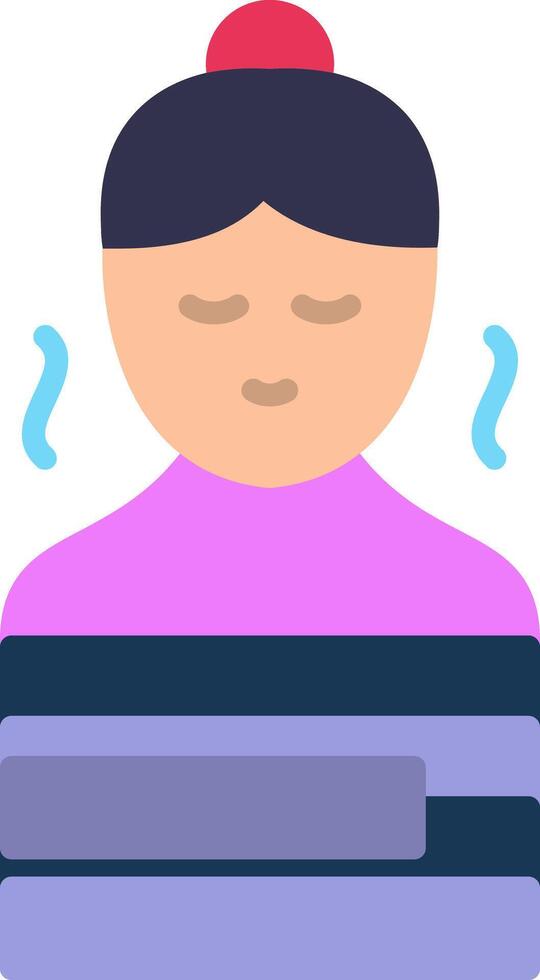 Wrapping Flat Icon vector