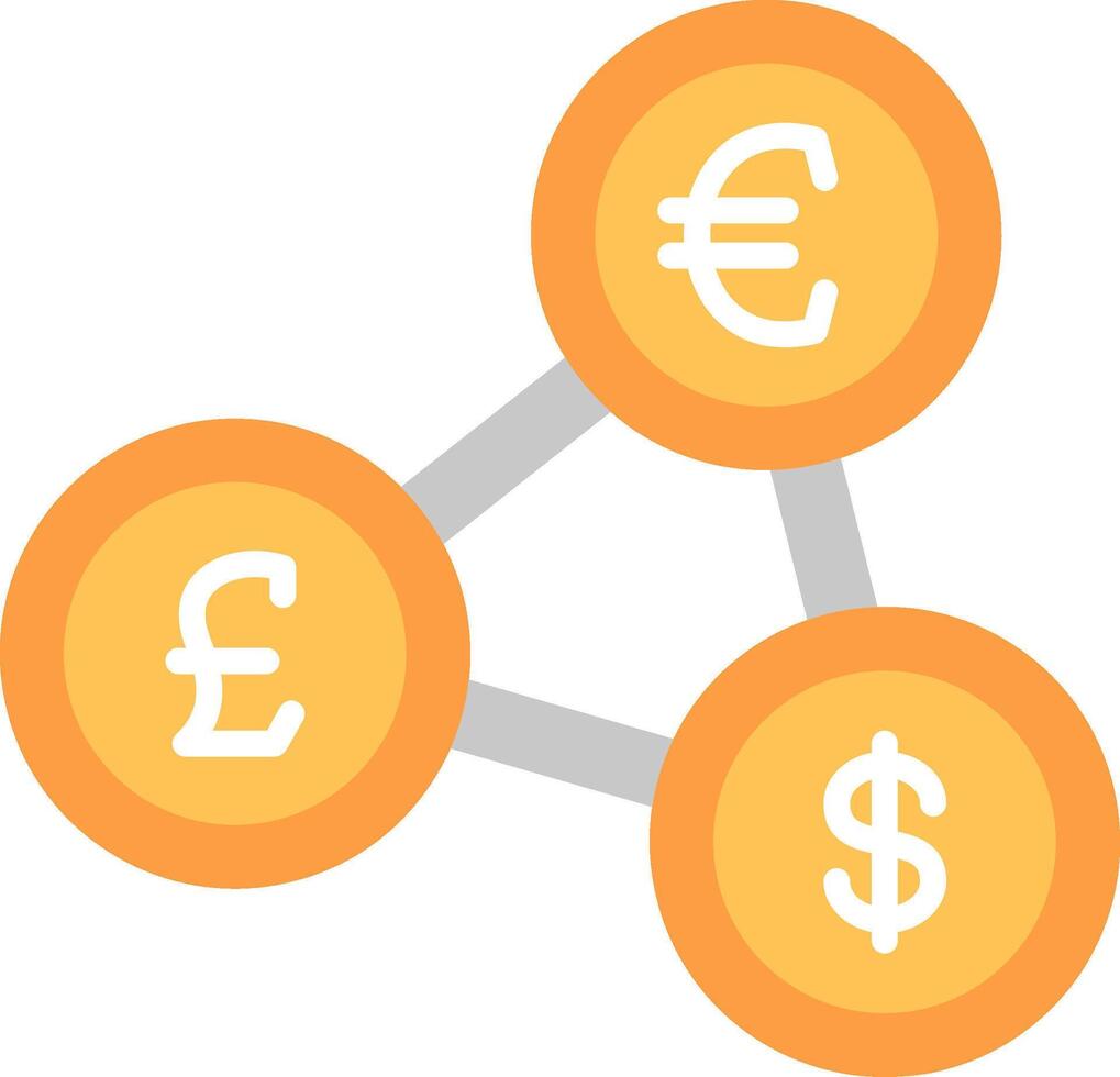 Digital Money Flat Icon vector