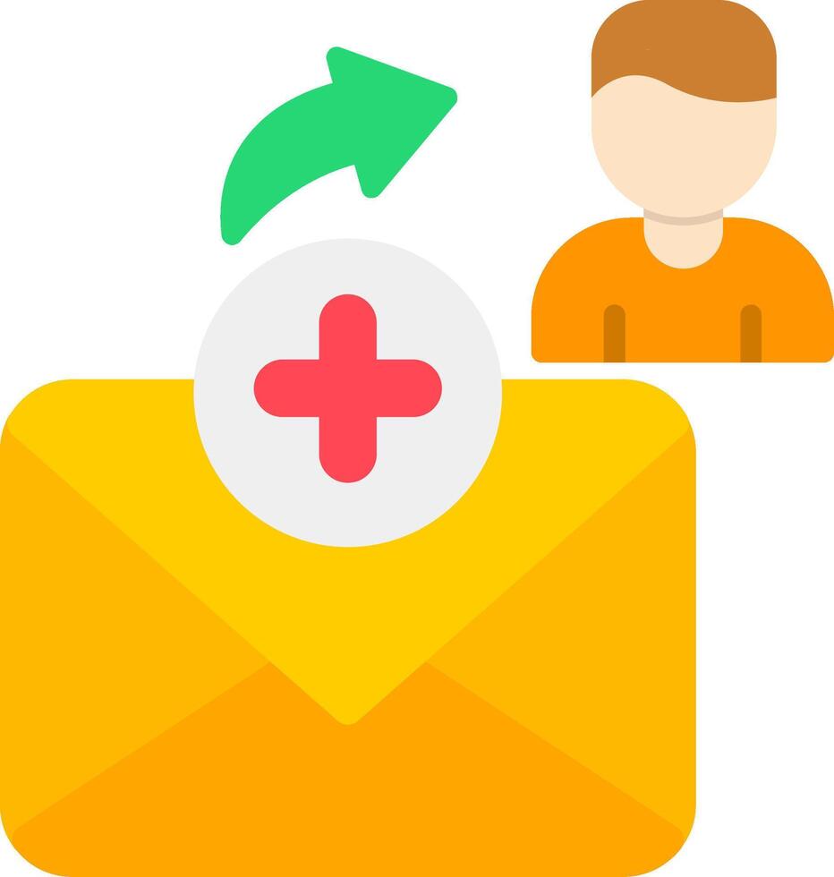 Mail Flat Icon vector