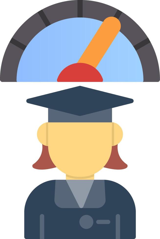 Performance Flat Icon vector