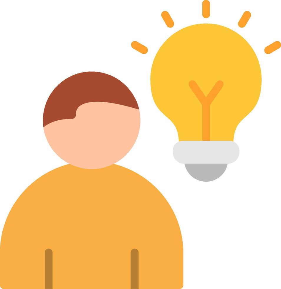 Idea Flat Icon vector