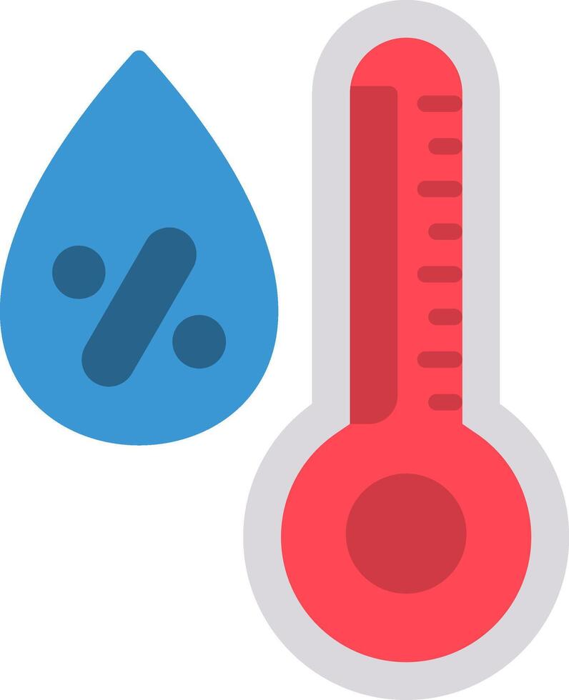 Humidity Flat Icon vector