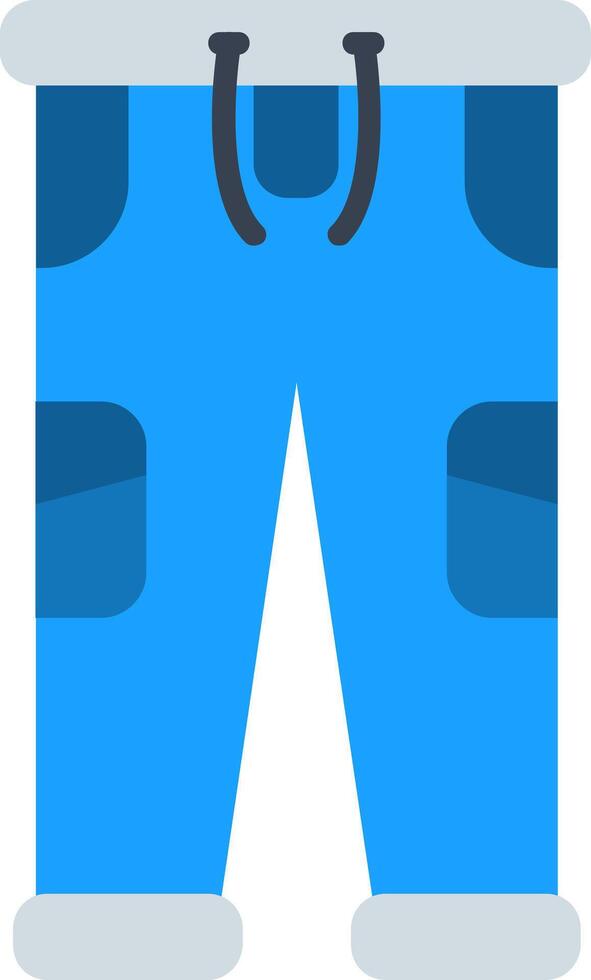 Pants Flat Icon vector