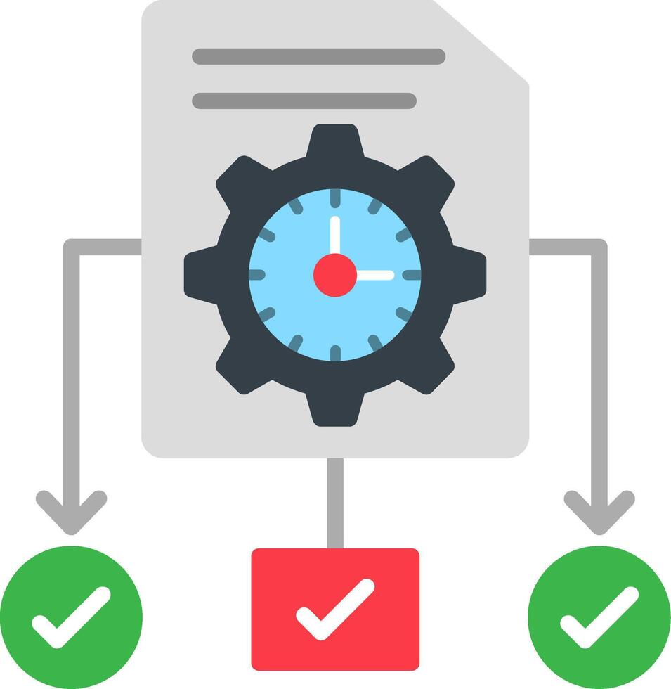 Project Flat Icon vector