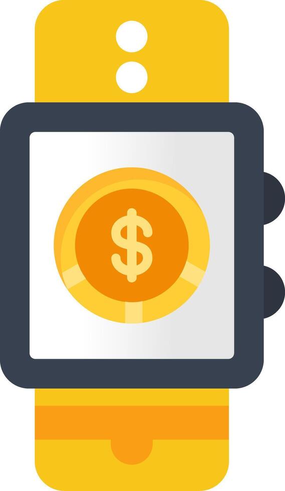 SmartWatch Flat Icon vector