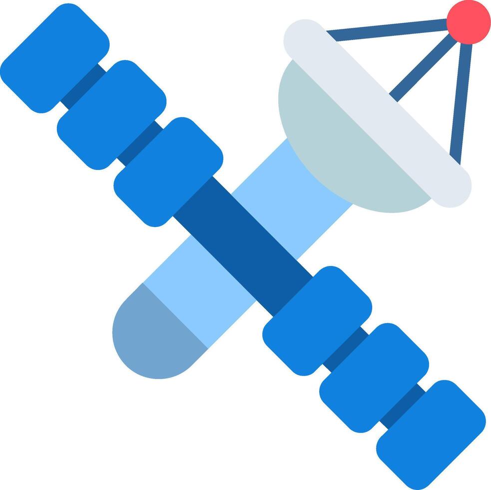 Satellite Flat Icon vector
