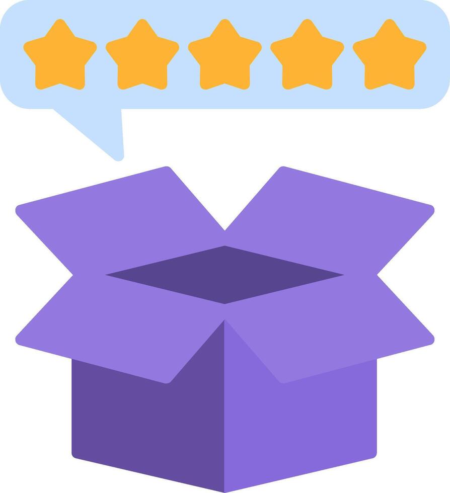 Testimonial Flat Icon vector