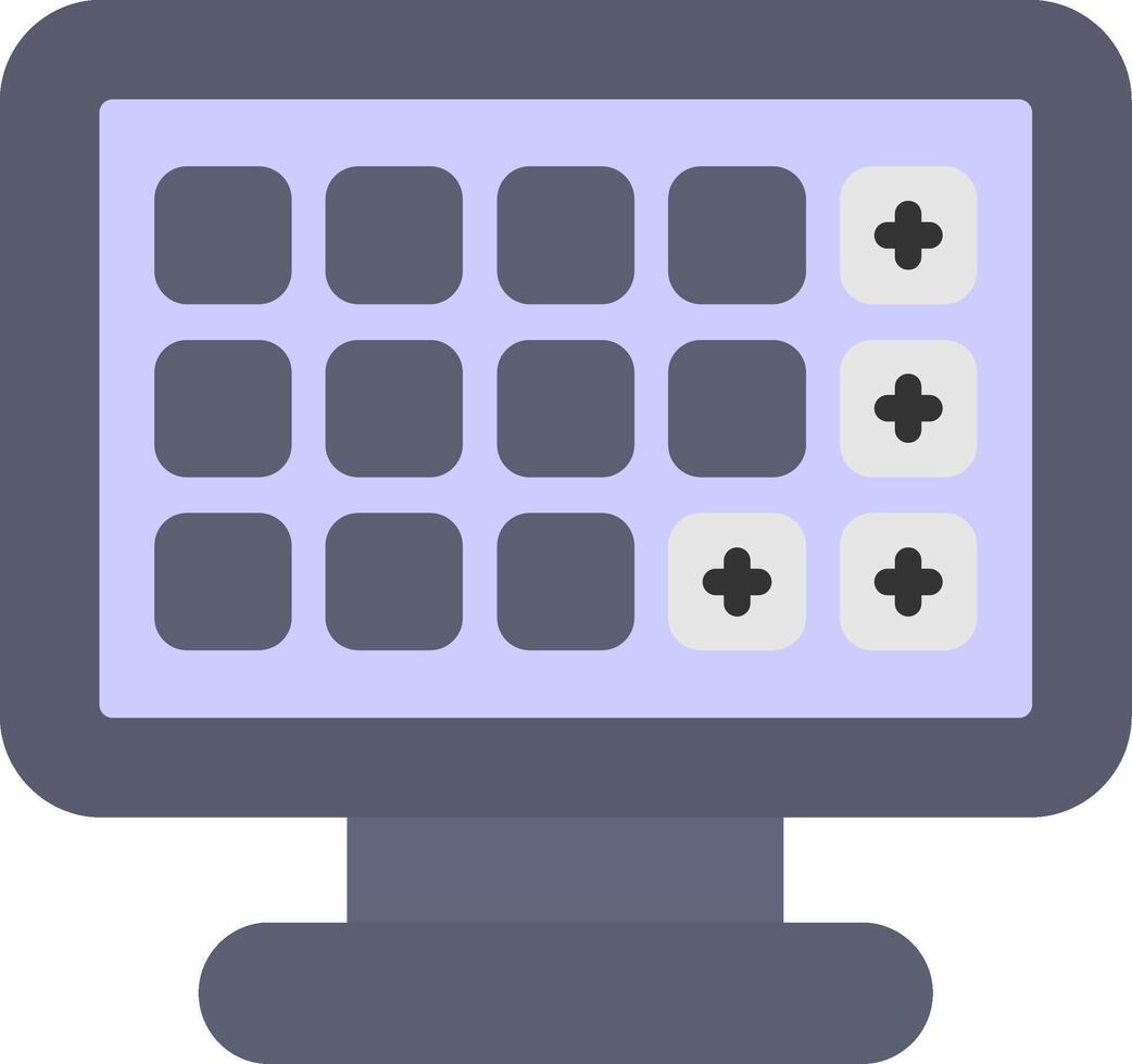 Apps Flat Icon vector