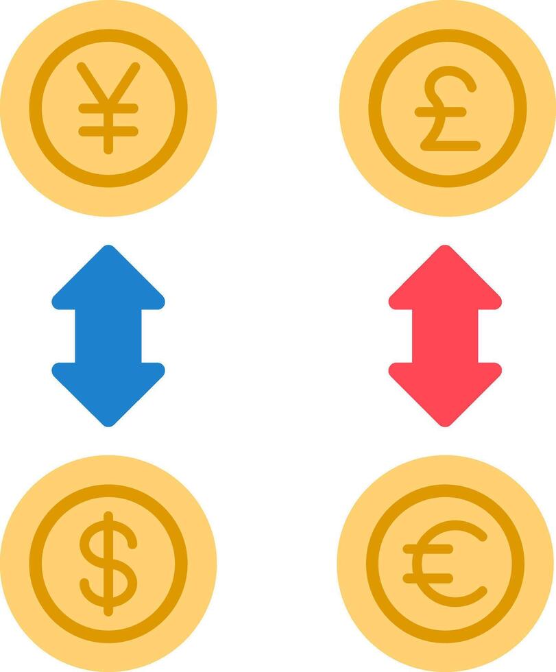 Displacement Flat Icon vector