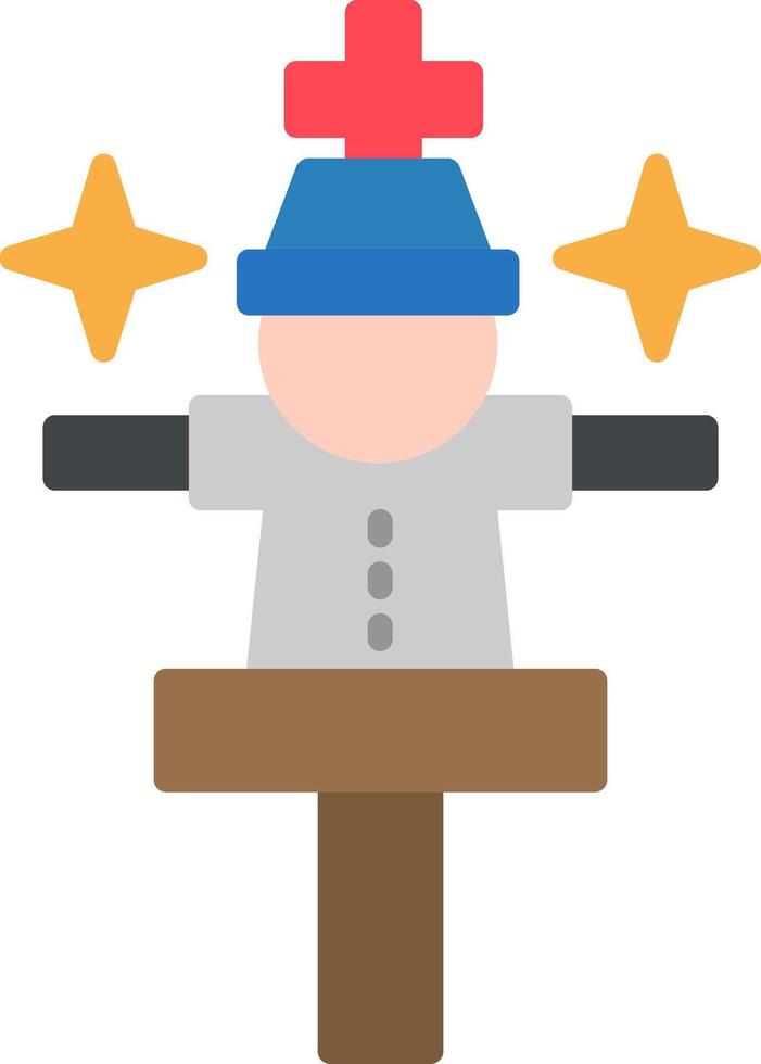 Hand Puppet Flat Icon vector