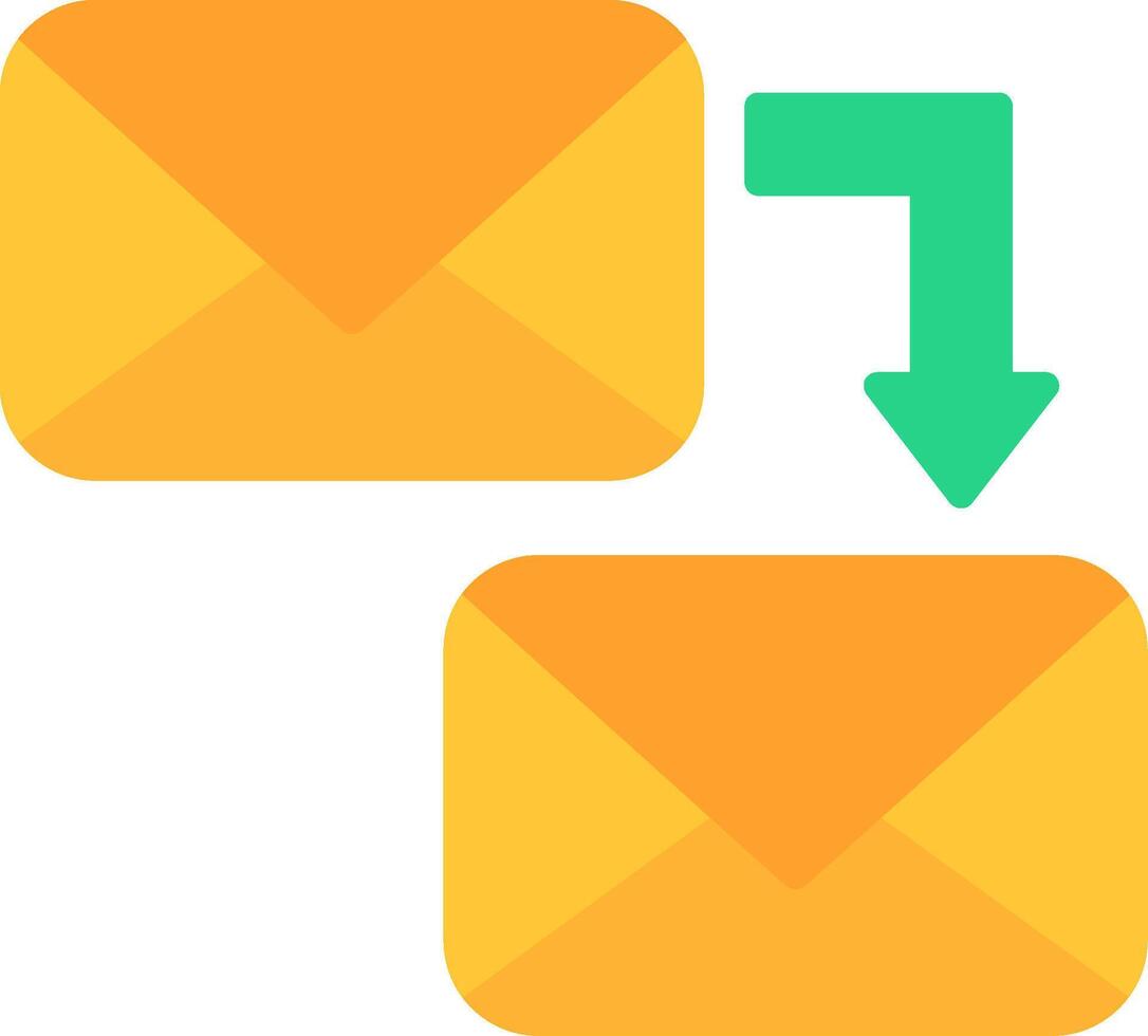 Mail Flat Icon vector