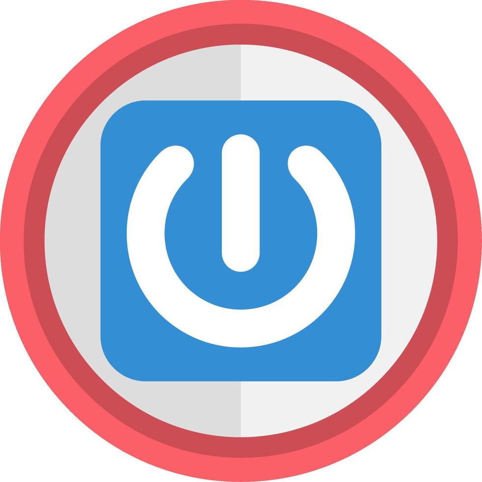Power Flat Icon vector