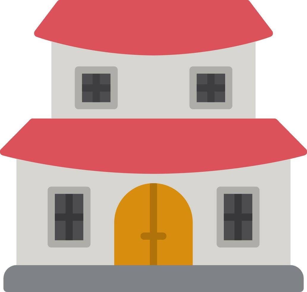 Temple Flat Icon vector