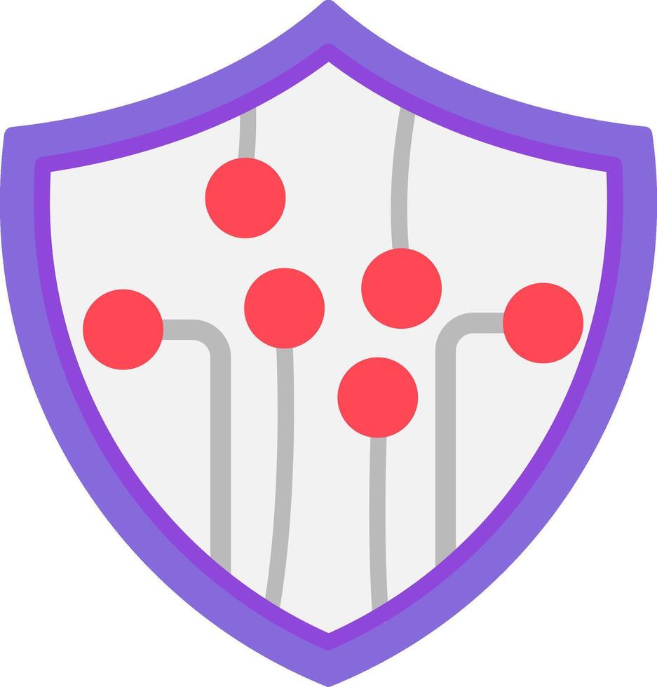 Security Flat Icon vector