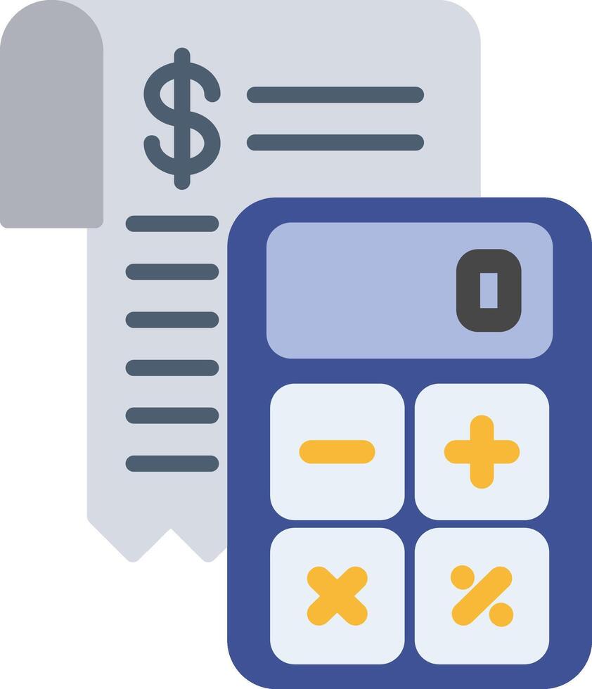 Accountant Flat Icon vector