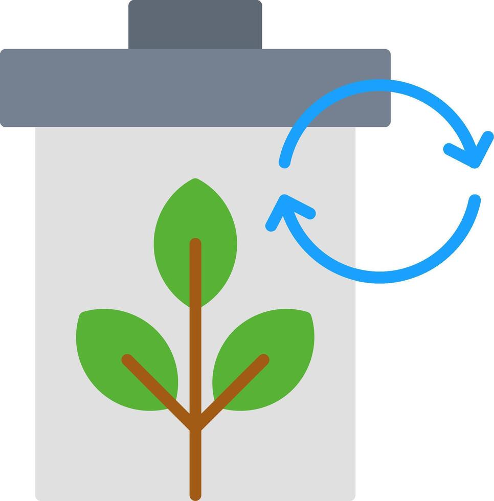Recycle Flat Icon vector