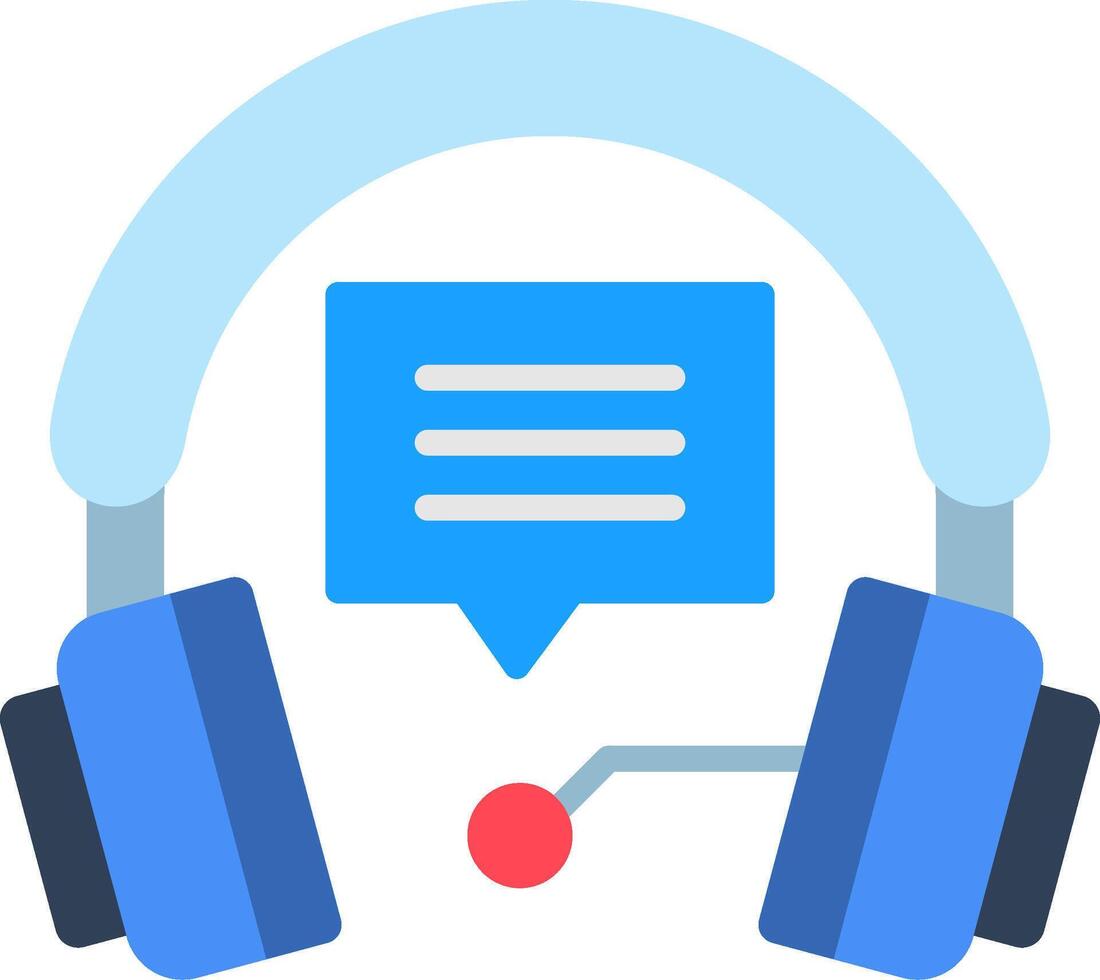 Chat Flat Icon vector