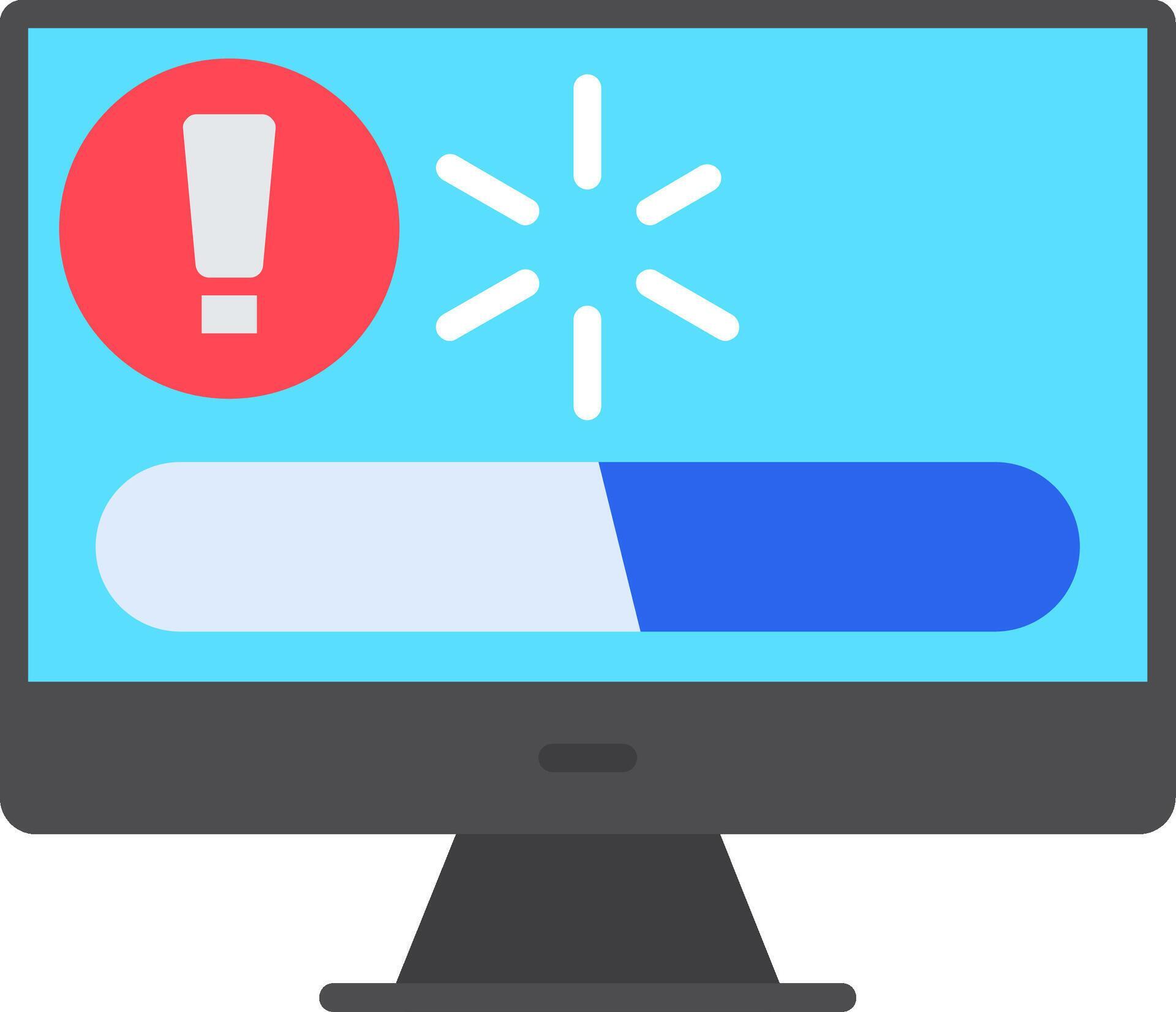 Error Flat Icon 53937550 Vector Art at Vecteezy
