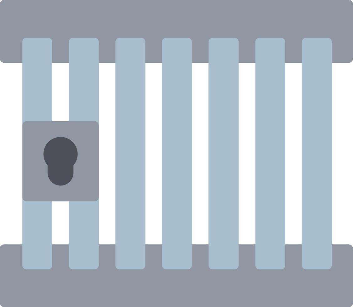 Prison Flat Icon vector