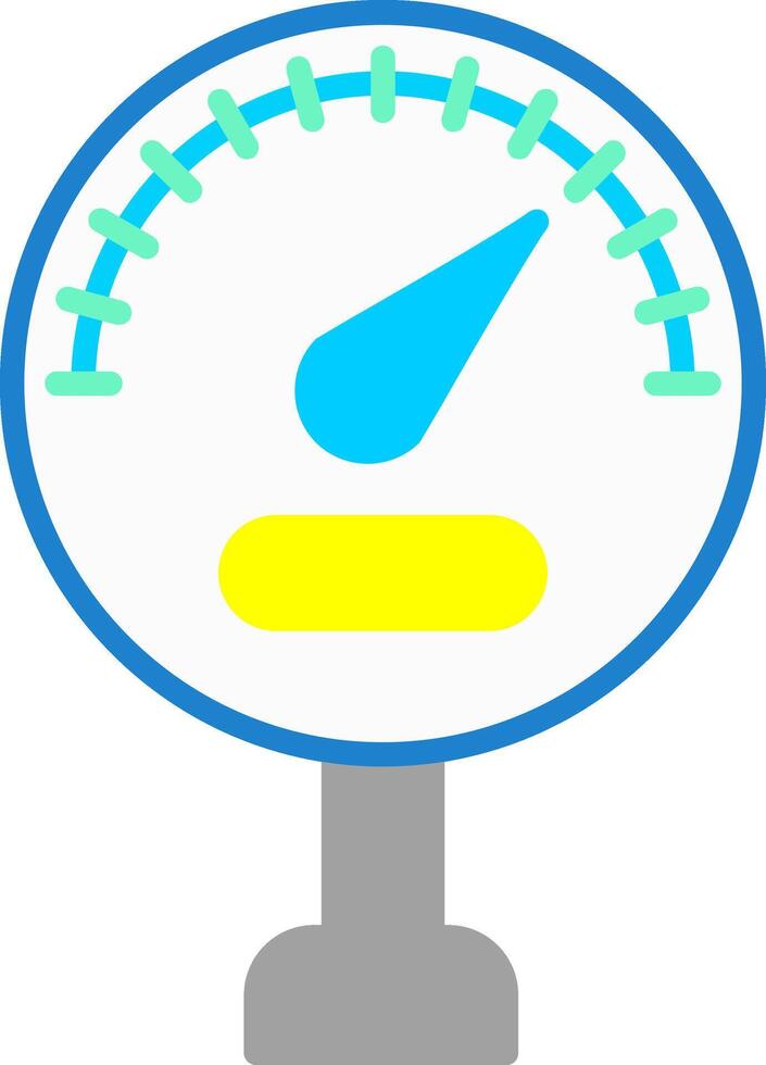 Pressure Flat Icon vector