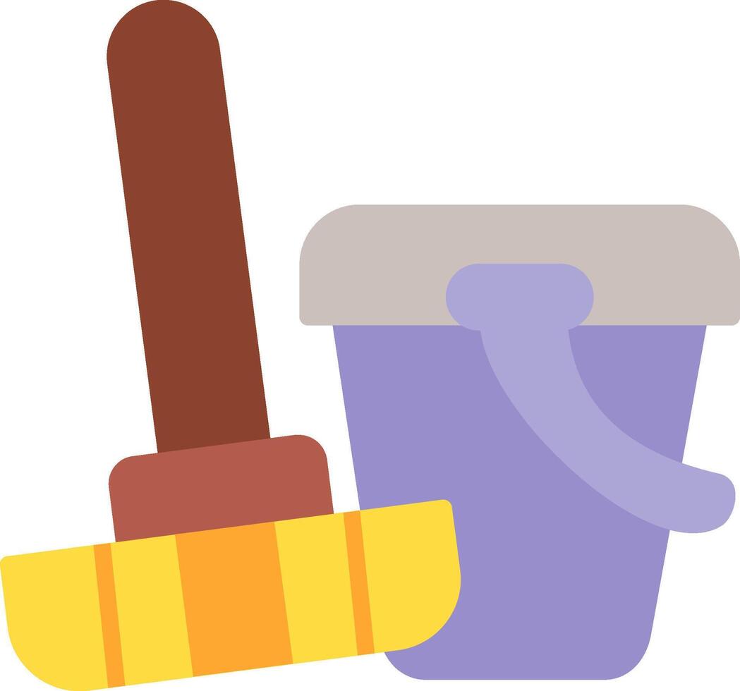 Cleaner Flat Icon vector