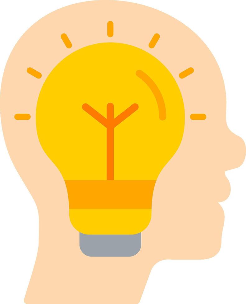 Knowledge Flat Icon vector