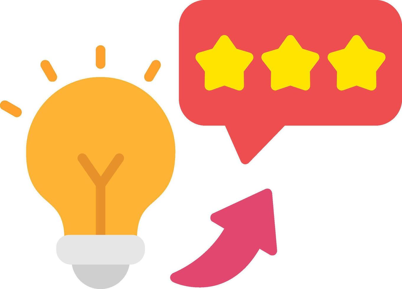 Idea Flat Icon vector