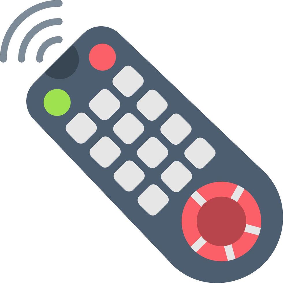 Remote Control Flat Icon vector