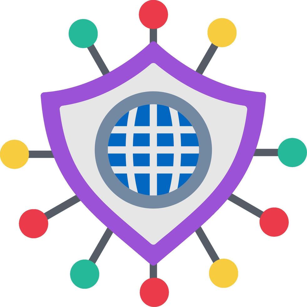 Security Flat Icon vector