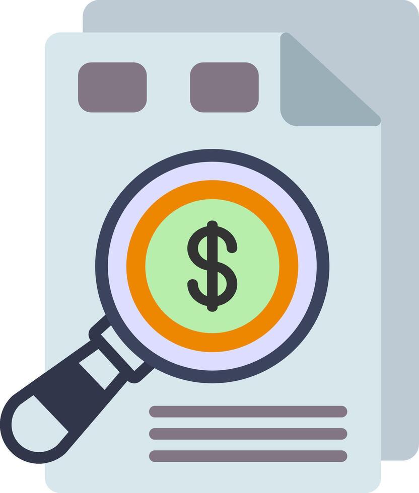 Search Flat Icon vector