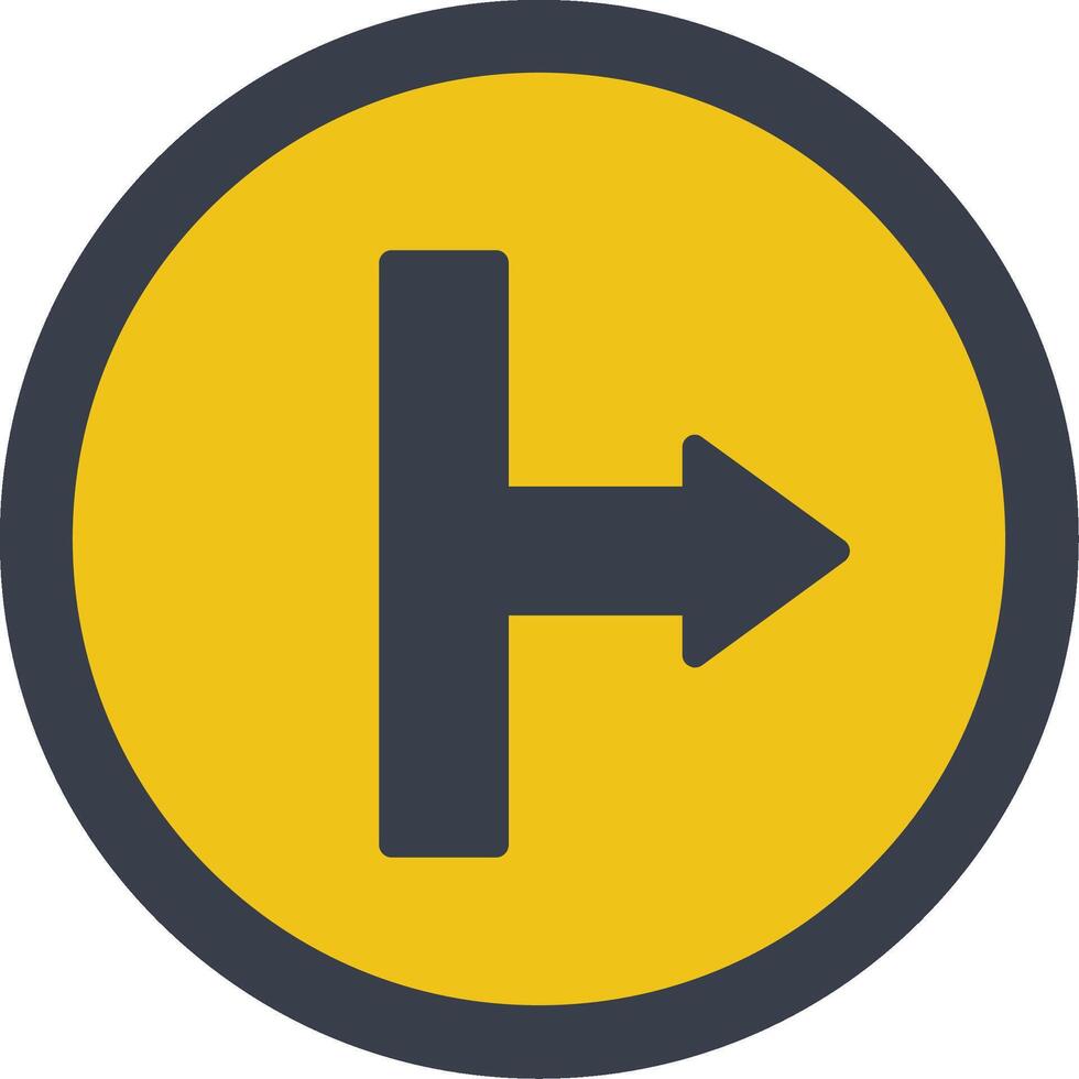 Arrow Right Flat Icon vector