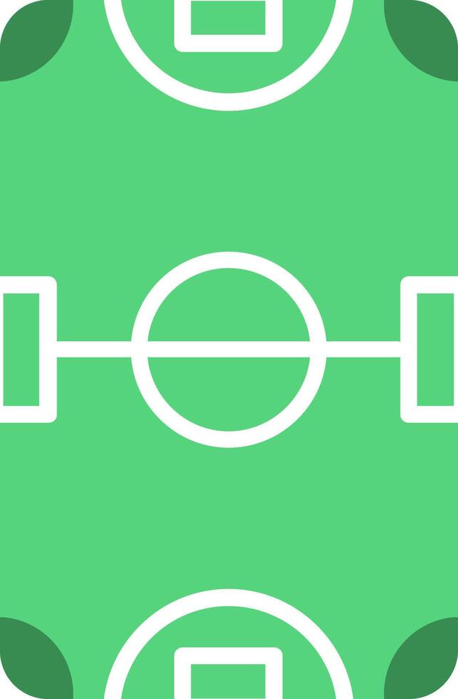 Field Flat Icon vector