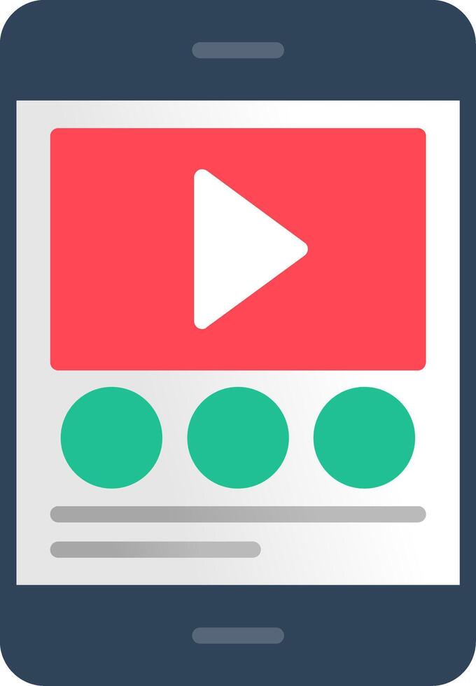 Social Marketing Flat Icon vector