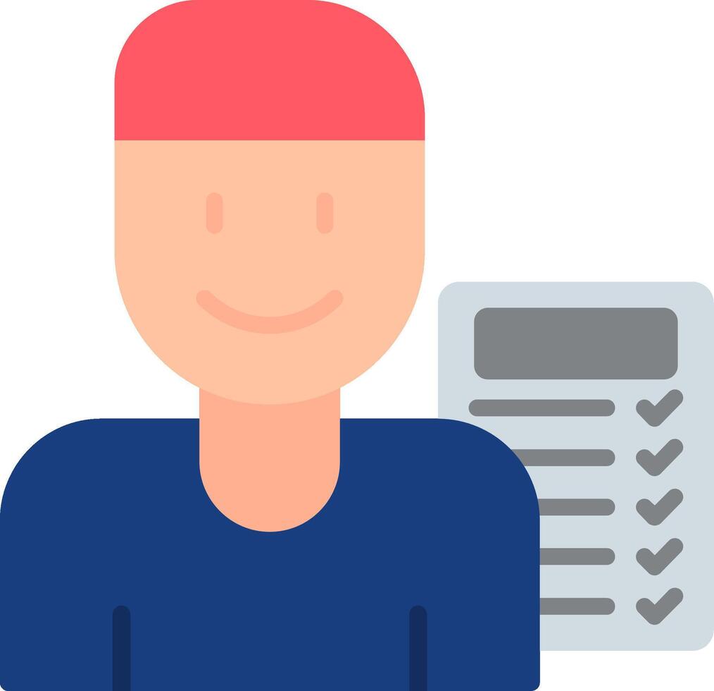 To Do List Flat Icon vector