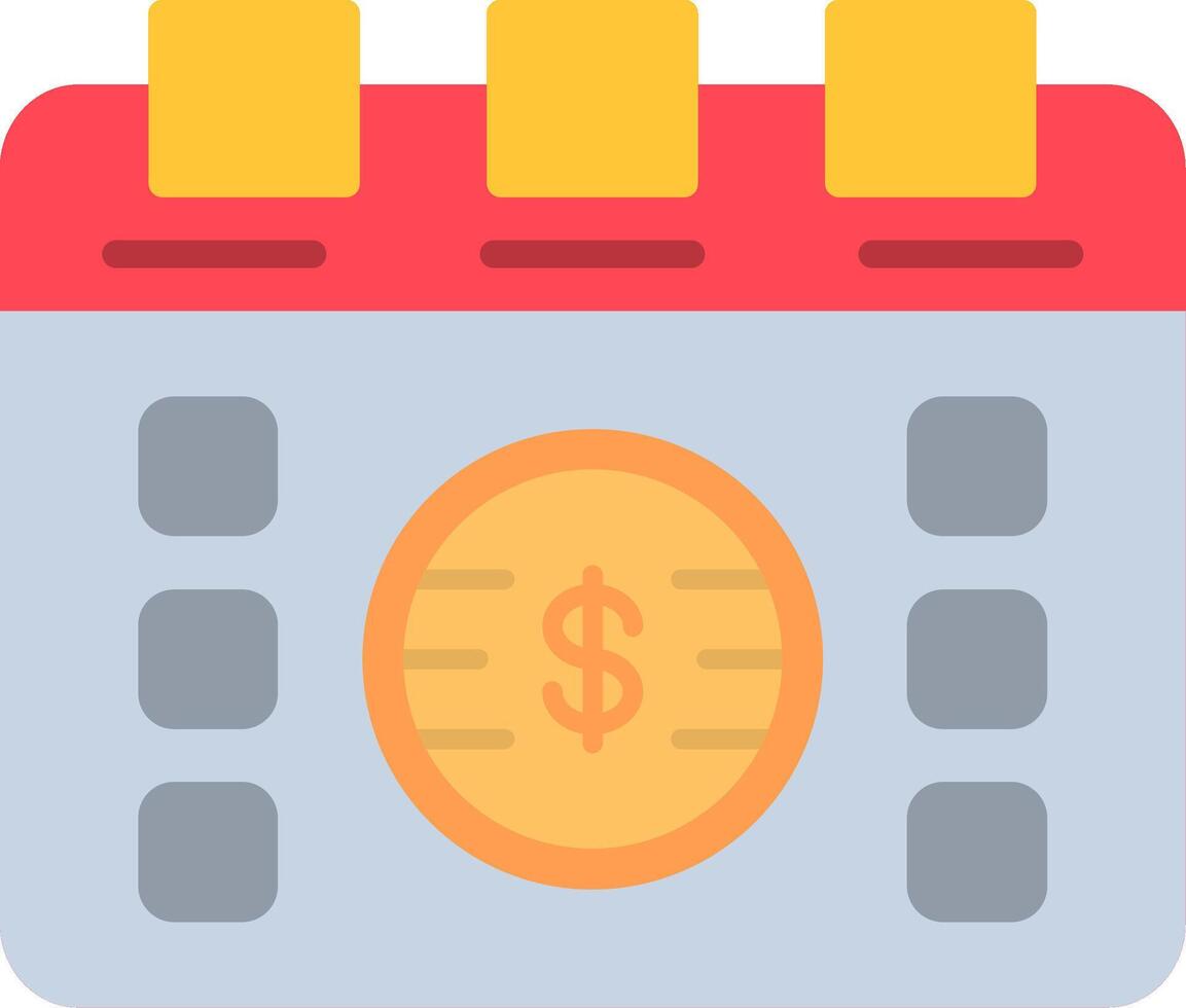 Calendar Flat Icon vector