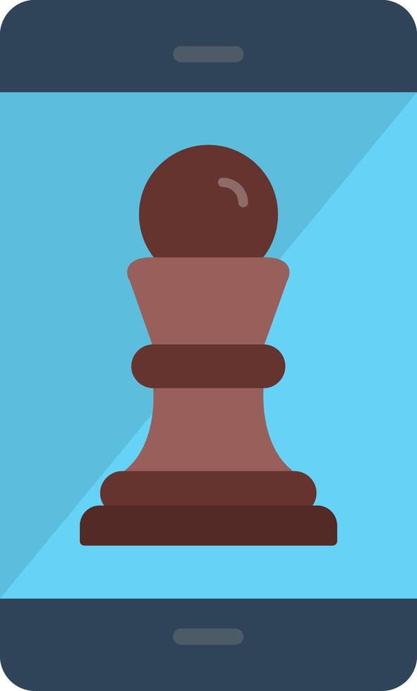 Online Strategy Flat Icon vector