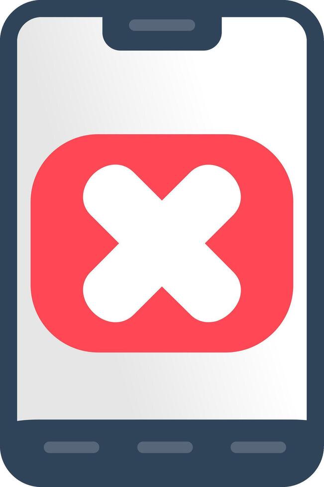 Smartphone Flat Icon vector