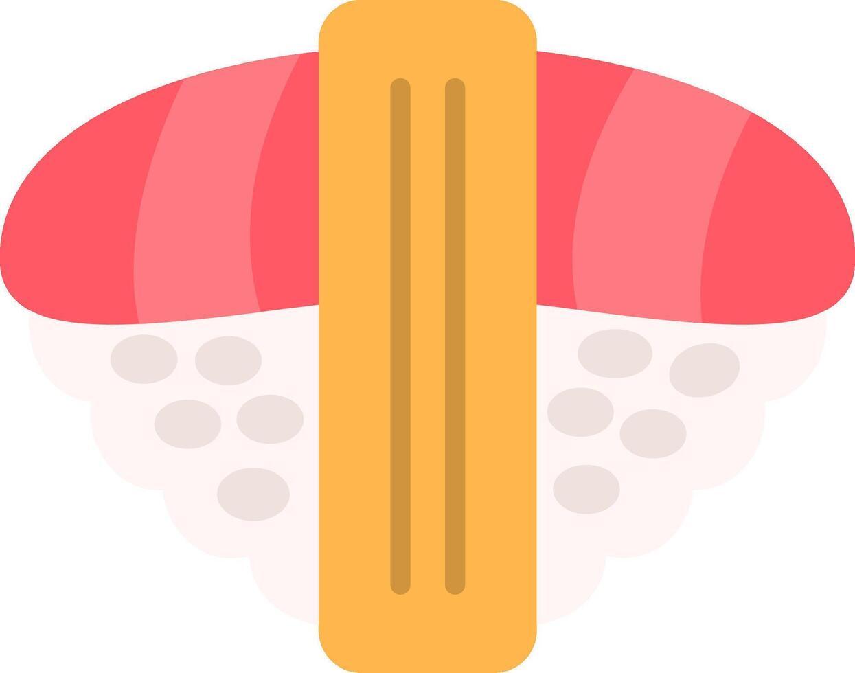 Unagi Flat Icon vector