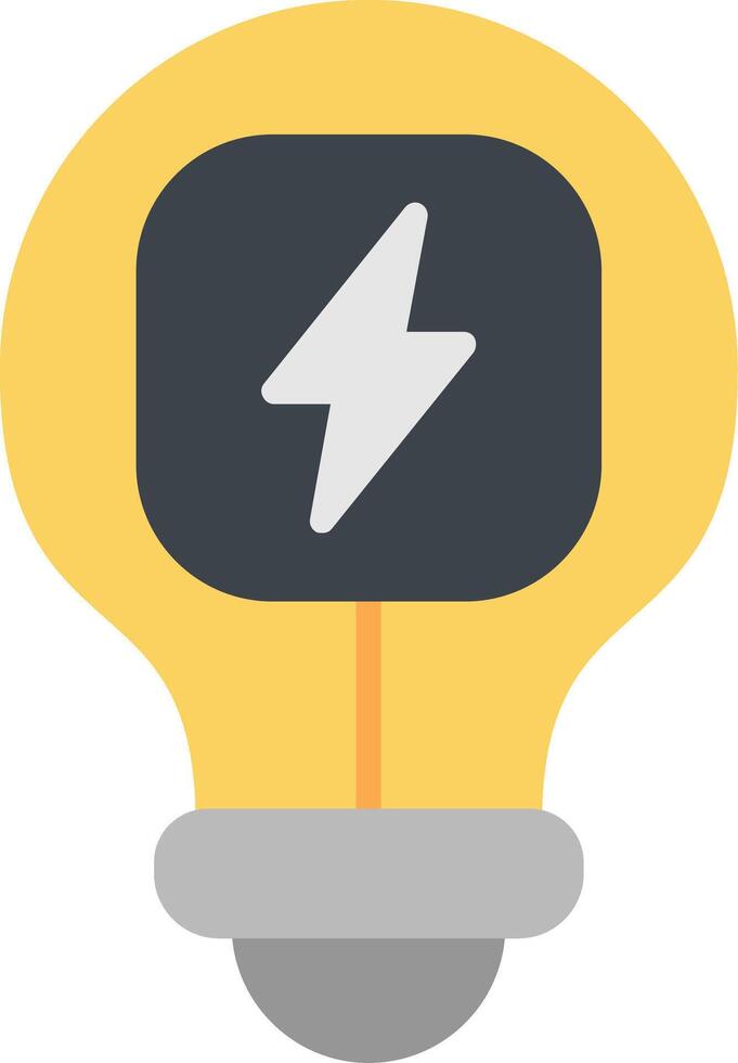 Bulb Flat Icon vector