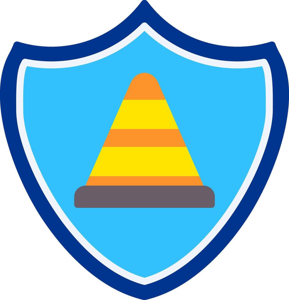 Secured Flat Icon vector