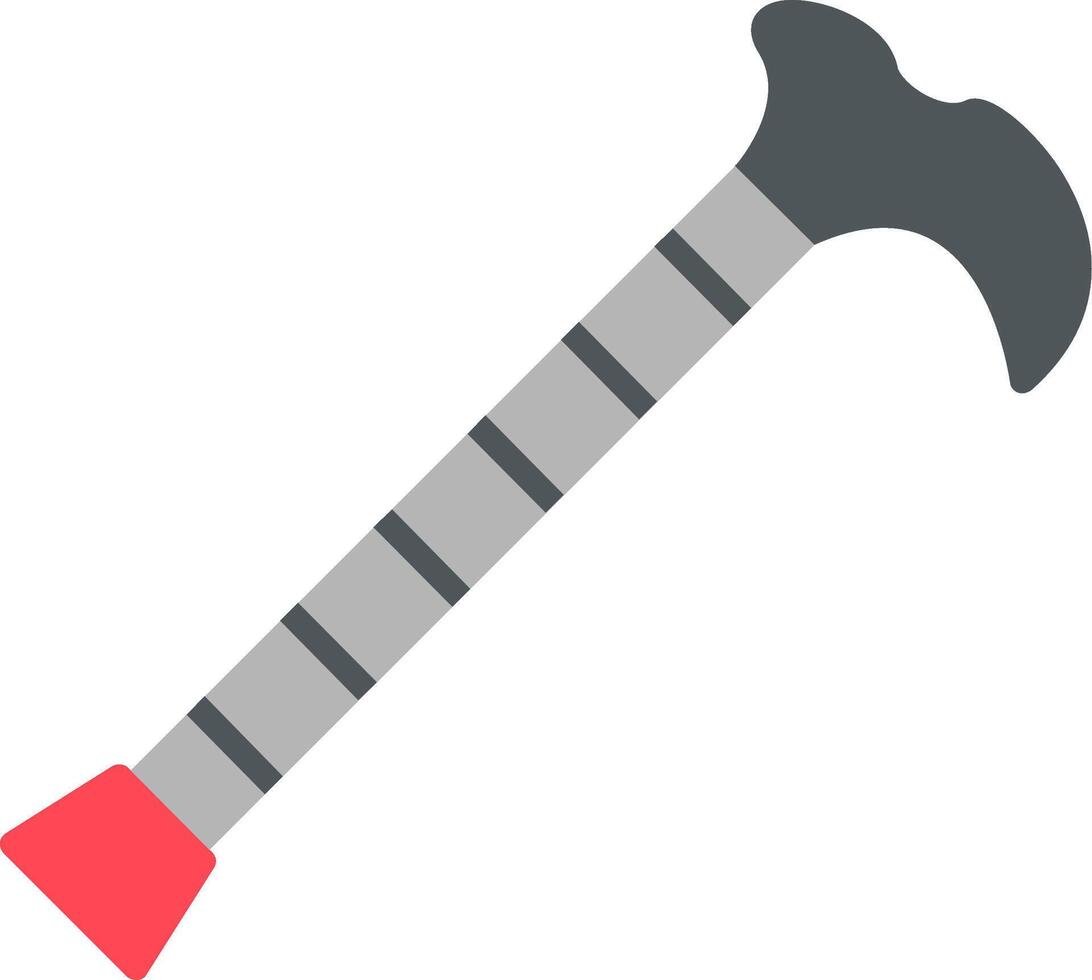 Walking Stick Flat Icon vector