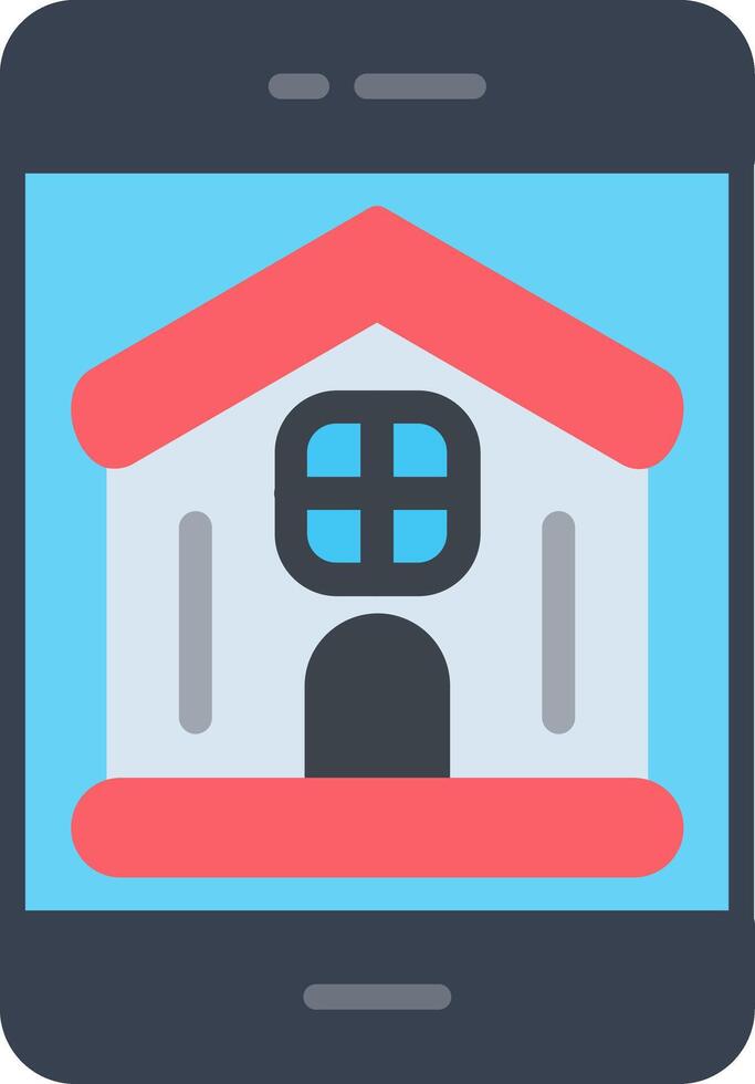 Smartphone Flat Icon vector