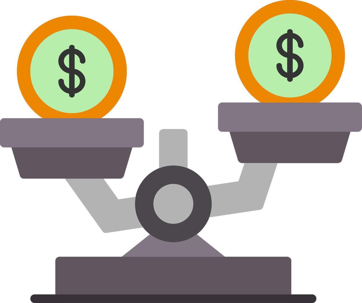 Scale Flat Icon vector