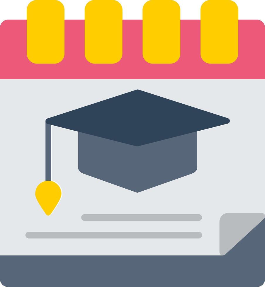 Year Flat Icon vector