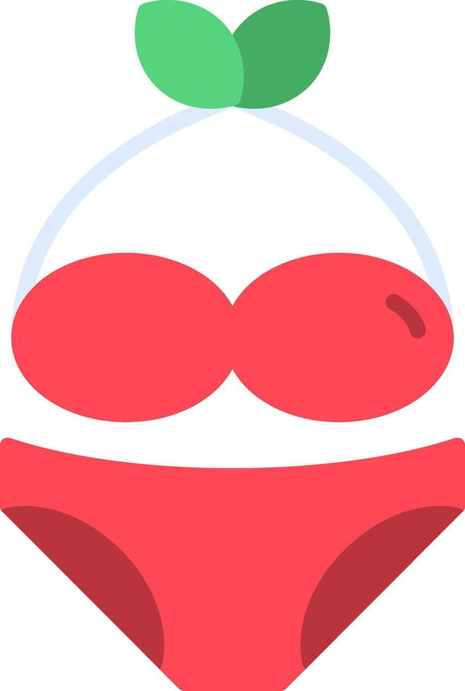 Bikini Flat Icon vector