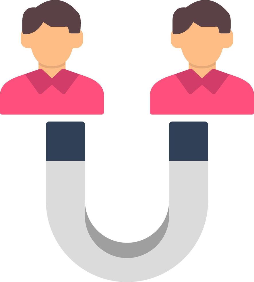 Lead Generation Flat Icon vector