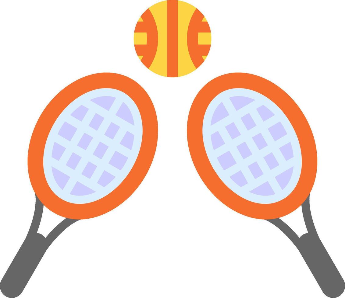 Tennis Flat Icon vector